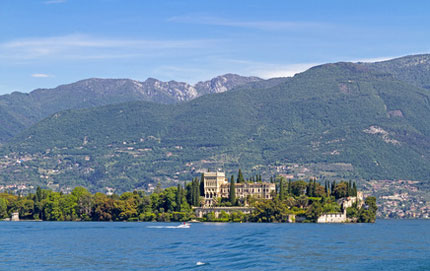 Blick auf die Isola del Garda