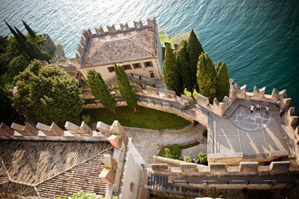Castello Scaligero Malcesine - Blick von oben