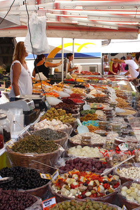 Markt am Gardasee in Bardolino