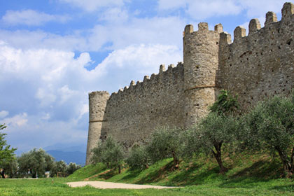 Burg in Moniga del Garda