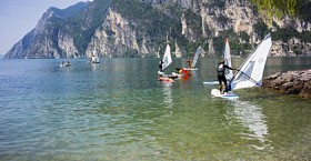 Surfen am Gardasee